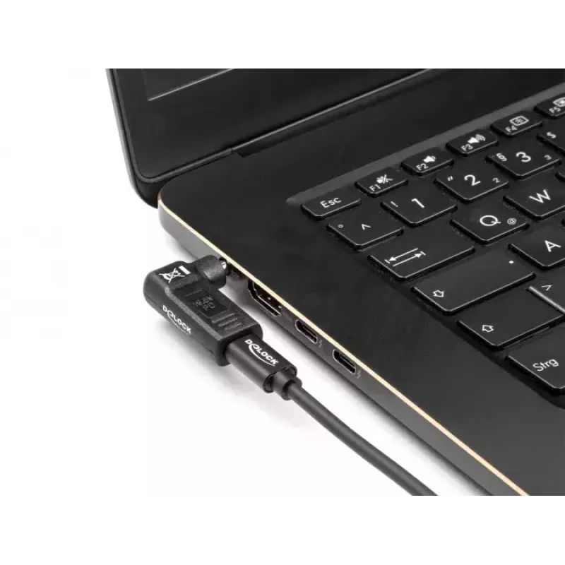 Laptop Power Tip DeLOCK 60011 USB-C naar 5,5 x 2,5 mm adapter 19V 3A