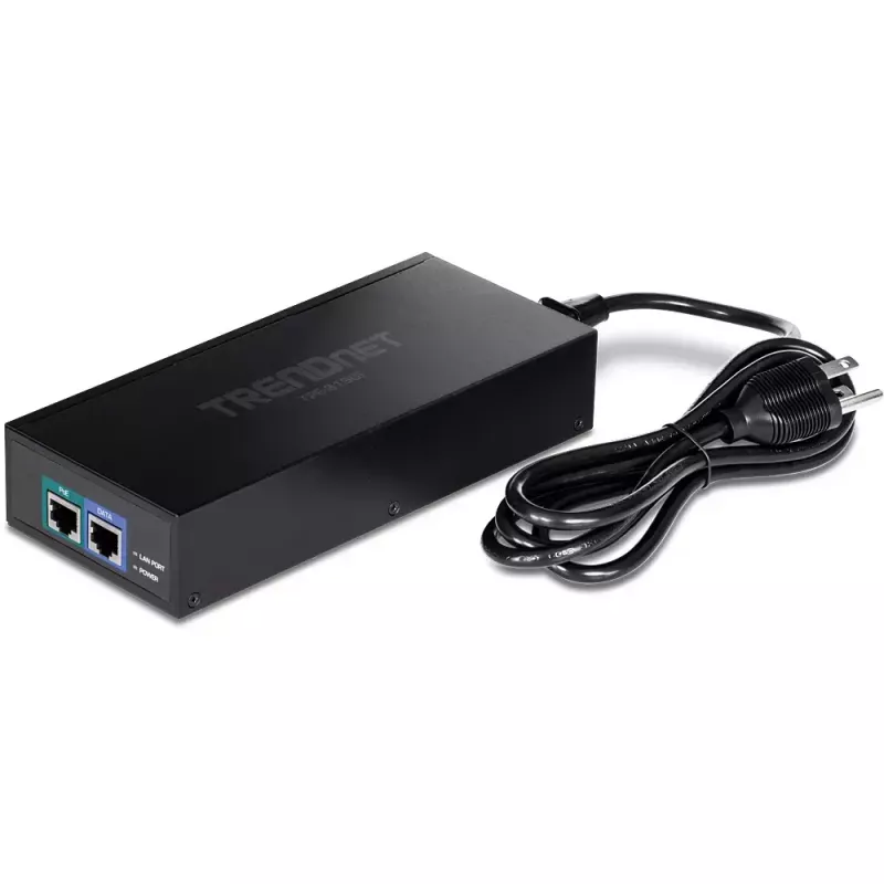 Trendnet TPE-319GI 10G PoE++ injector 10 Gigabit Ethernet zwart