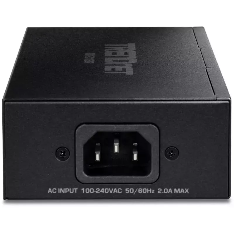 Trendnet TPE-319GI 10G PoE++ injector 10 Gigabit Ethernet zwart