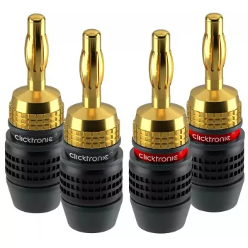 Kabelverbinder bananenplug ClickTronic 52546