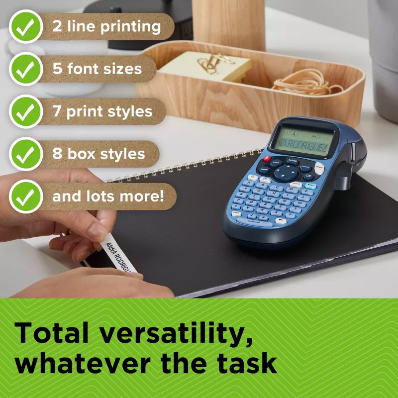 DYMO LetraTag LT-100H Labelprinter, zwart