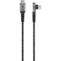 Goobay USB-kabel USB 2.0 2 m USB-C zwart/grijs