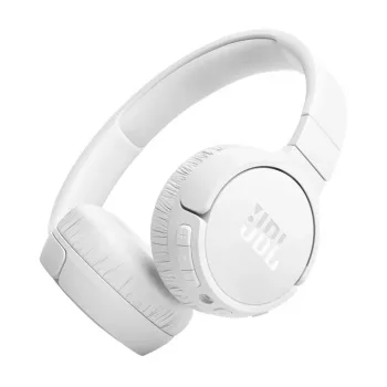 JBL Tune 670 NC headset bedraad & draadloos hoofdband gesprekken/muziek USB Type-C Bluetooth wit