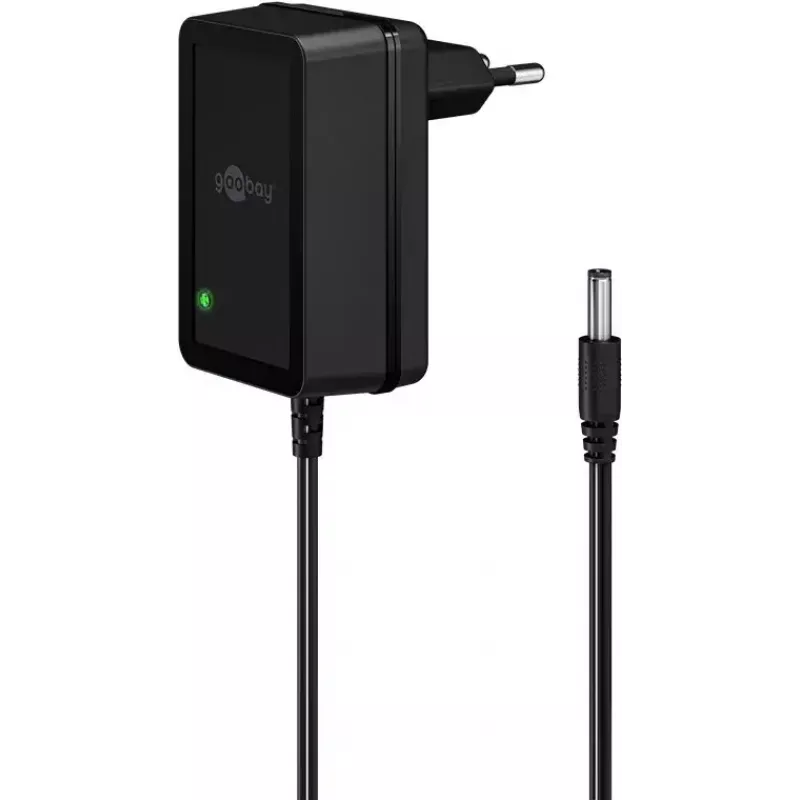 Goobay 64975 oplader voor mobiele apparaten, voor binnengebruik, AC, zwart