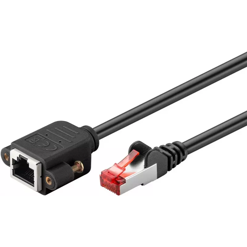 Netwerkkabel Goobay 65637 RJ-45 Cat6 1m zwart