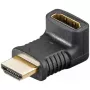 Goobay HDMI-videokabel-adapter 65744 zwart bus hoogwaardig