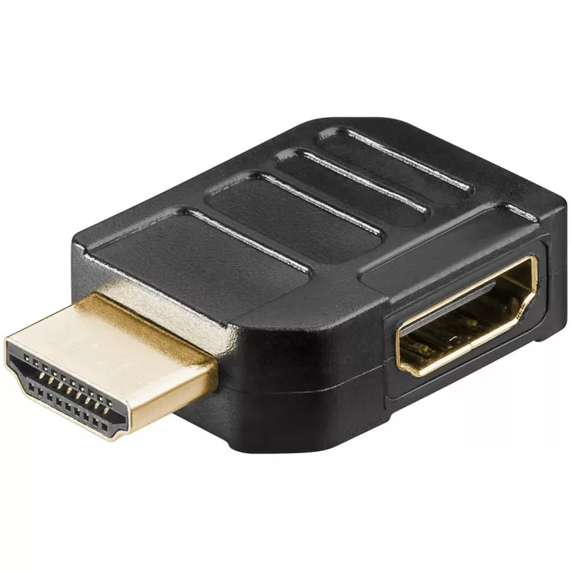 Goobay HDMI-videokabel-adapter Type-A standaard zwart 65745