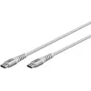 Goobay USB-kabel USB 2.0 0,5m USB-C naar USB-C 0,48 Gbit/s