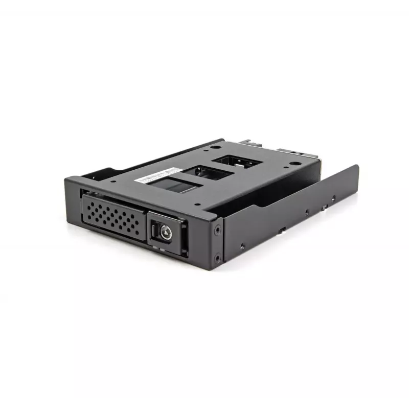 Inbouwframe DeLOCK 3,5 inch metalen inbouwframe voor slank Bay Mobile Rack zwart