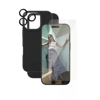3-in-1-bundel PanzerGlass CARE by Fashion iPhone 16 Pro