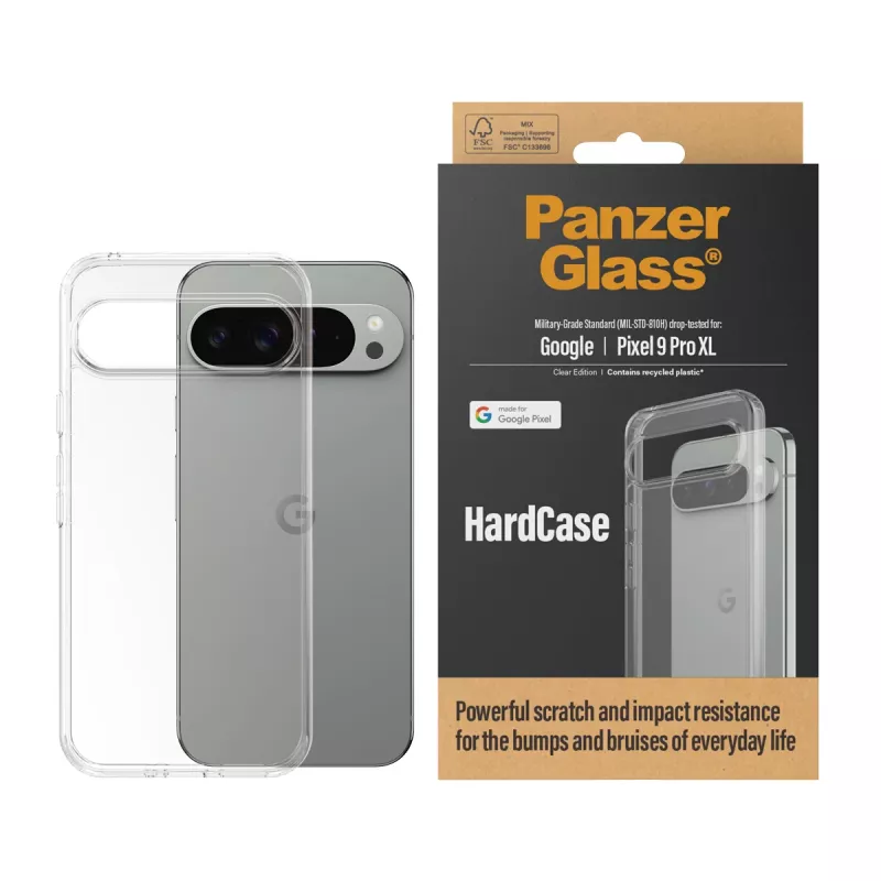 PanzerGlass® HardCase transparant Google Pixel 9 Pro XL