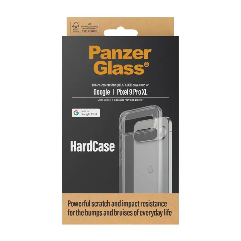 PanzerGlass® HardCase transparant Google Pixel 9 Pro XL