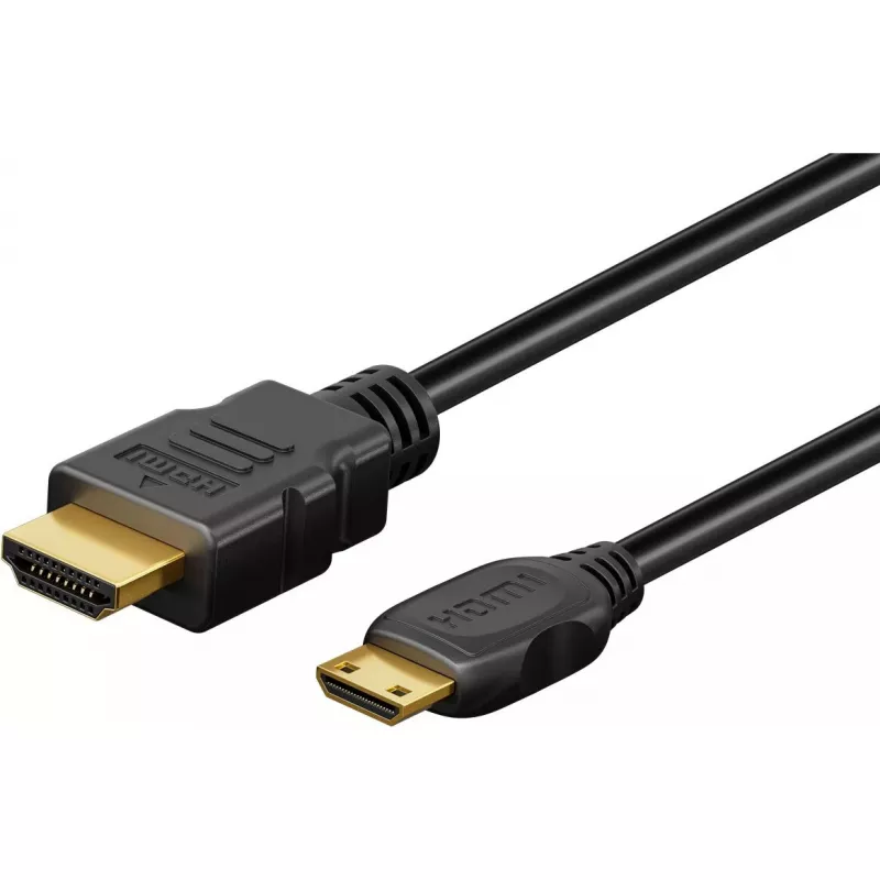 Goobay 74431 Ultra High-Speed HDMI-kabel, HDMI Type A naar Mini HDMI Type C, 8K 60 Hz, HDMI 2.1, 3 m