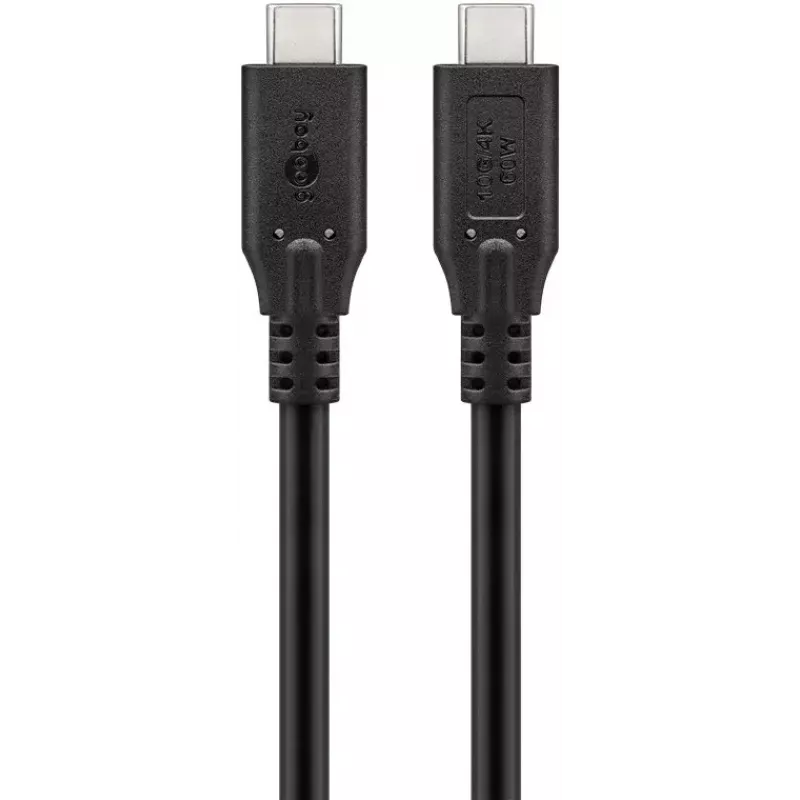 USB-kabel Goobay 74204 USB 3.2 Gen 1 0,5 m USB-C zwart