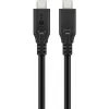 Goobay USB-kabel USB 3.2 Gen 1 3 m USB-C zwart