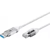 Goobay 74382 Kabeladapter USB 3.0 Type-A RJ45 wit 7,5 m