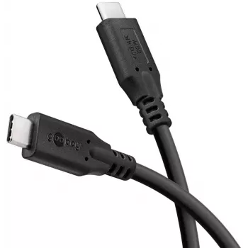 USB-kabel Goobay 74207 USB 3.2 Gen 1 2 m USB-C zwart