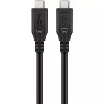 USB-kabel Goobay 74196 USB4 Gen 2x2 1,5 m USB-C zwart
