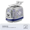 Ariete Capri 00C01550CAR0 broodrooster, 2 sneden
