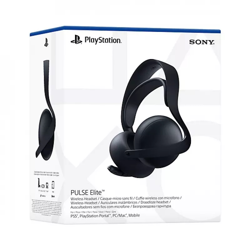 Sony Pulse Elite headset draadloos hoofdband gaming Bluetooth zwart