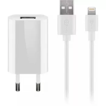 Oplaadset Goobay 5W Apple Lightning indoor AC mobiele telefoon