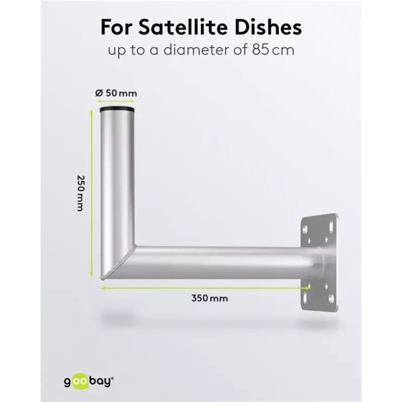Goobay 67301 wandbeugel voor satellietschotel