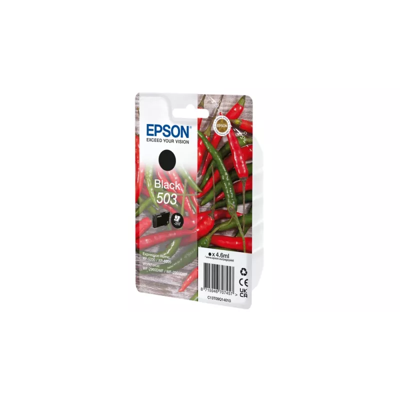 Epson 503 inktpatroon 1 stuk origineel standaardbereik zwart