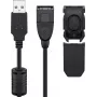 USB-kabel Goobay 93284 USB 2.0 2 m USB A zwart