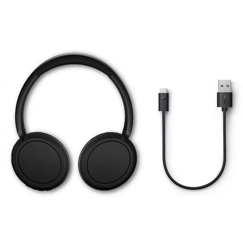 Philips 5000 series TAH5209BK/00 hoofdtelefoon/headset draadloos in-ear gesprekken/muziek Bluetooth zwart