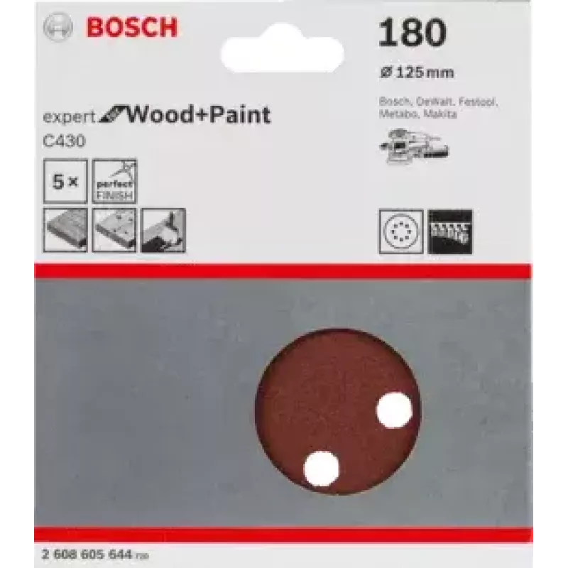 Schuurschijven Bosch C430 Expert voor hout en lak