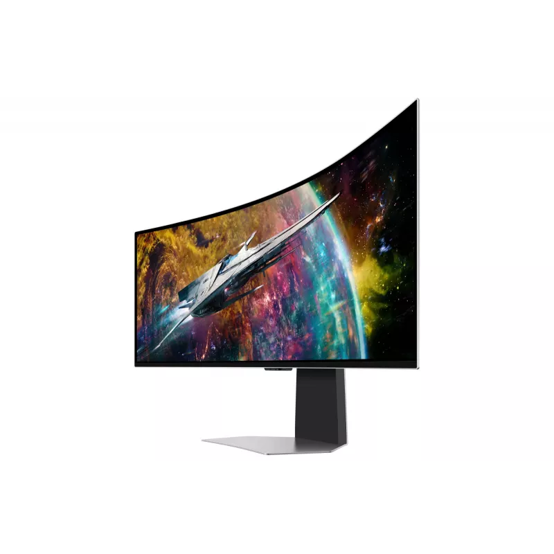 Samsung G95SC computermonitor 124,5 cm (49 inch) 5120 x 1440 Dual QHD OLED zilver