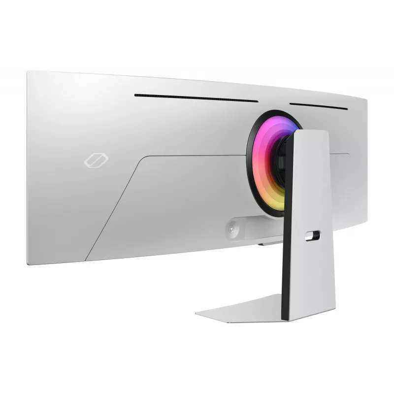 Samsung G95SC computermonitor 124,5 cm (49 inch) 5120 x 1440 Dual QHD OLED zilver