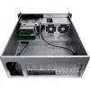 Serverbehuizing Inter-Tech 4U 4452-TFT rack zwart