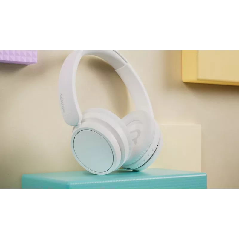 Philips 5000 series TAH5209WT/00 hoofdtelefoon/headset draadloos hoofdband gesprekken/muziek Bluetooth wit
