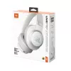 JBL Live 770NC hoofdtelefoon over-ear, draadloos, gesprekken/muziek, Bluetooth, wit