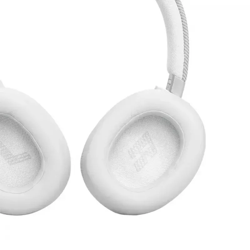 JBL Live 770NC hoofdtelefoon over-ear, draadloos, gesprekken/muziek, Bluetooth, wit
