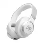 JBL Live 770NC hoofdtelefoon over-ear, draadloos, gesprekken/muziek, Bluetooth, wit