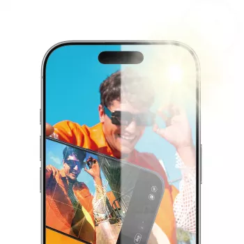 PanzerGlass Anti-Reflective Armor displayschermfolie iPhone 17 iPhone 16 Pro krasbestendig stootvast