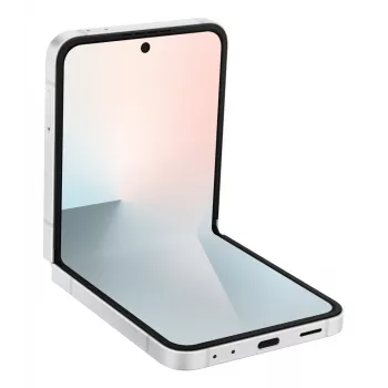 Samsung Galaxy Z Flip7 FE, 17 cm (6,7 inch), 2640 x 1080 pixels, 8 GB, 128 GB, 50 MP, wit