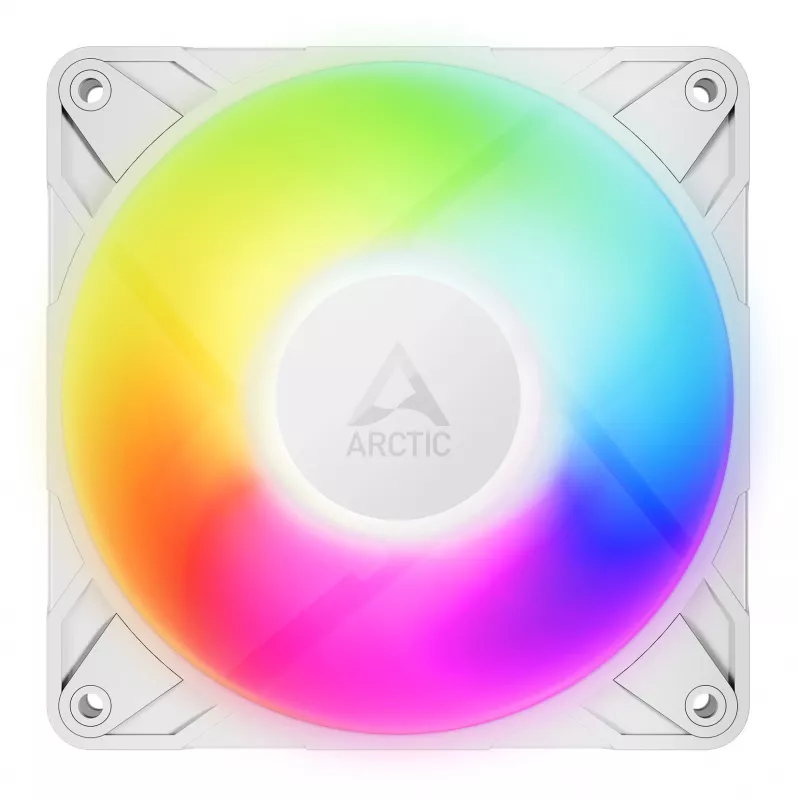 ARCTIC Freezer P12 Pro A-RGB (wit) - 3-pack 120 mm A-RGB PWM-ventilator met kabelsplitter