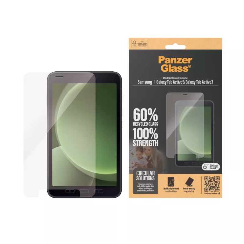 PanzerGlass® displayscherm Samsung Galaxy Tab Active5 | Active3 | Ultra-Wide Fit