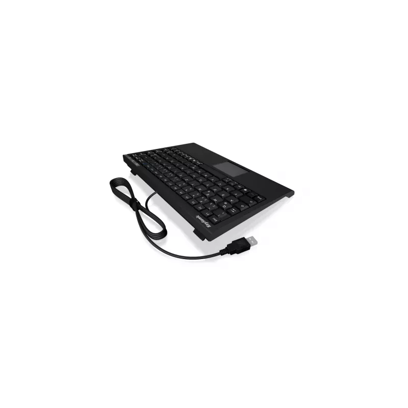 KeySonic ACK-540U+ (UK) toetsenbord kantoor USB QWERTY UK Engels zwart