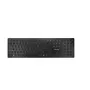 CHERRY KW 9100 slank toetsenbord universeel RF draadloos + Bluetooth AZERTY Frans zwart