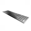CHERRY KW 9100 slank toetsenbord universeel RF draadloos + Bluetooth AZERTY Frans zwart