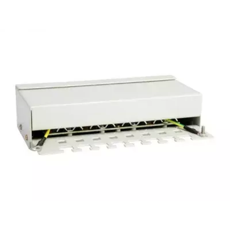 Equip 8-poorts Cat.6 desktop patchpanel, lichtgrijs