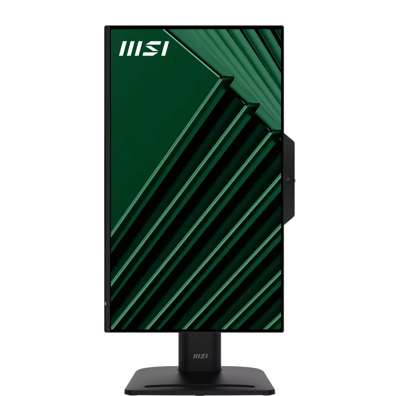 MSI PRO MP242PMGDE monitor 23,8 inch (60,5 cm), Full HD 1920x1080, IPS, 120 Hz, 1 ms, webcam, microfoon, USB-hub, HDMI, DP, VGA, zwart