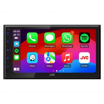 JVC KW-M695DBW Autoradio zwart Wi-Fi 200 W Bluetooth