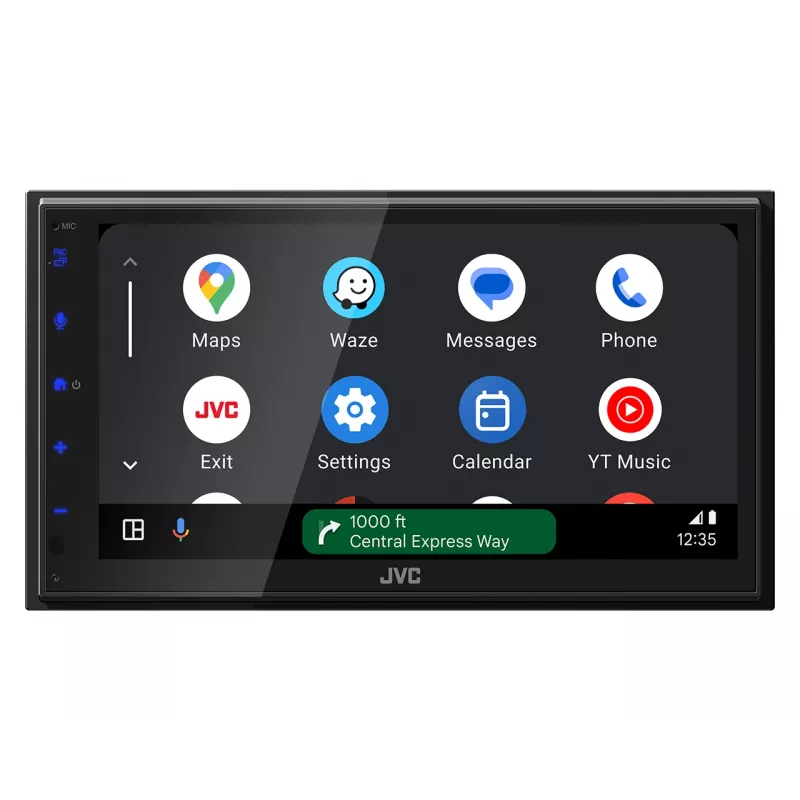 JVC KW-M695DBW Autoradio zwart Wi-Fi 200 W Bluetooth