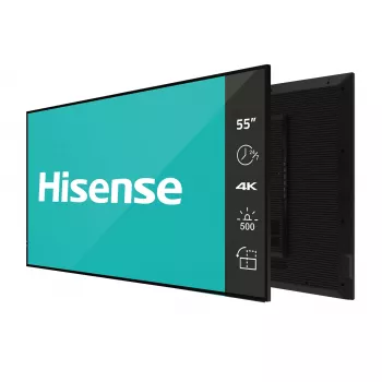 Hisense 55 inch E5QTUK QLED FHD smart-tv met Freely, Digital A-board, 139,7 cm (55 inch), 3840 x 2160 pixels, Wi-Fi, 24/7