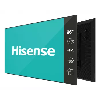 Hisense 86 inch E5QTUK QLED FHD smart tv met Freely, digitaal A-bord, 2,18 m (86 inch), 3840 x 2160 pixels, Wi-Fi, 24/7
